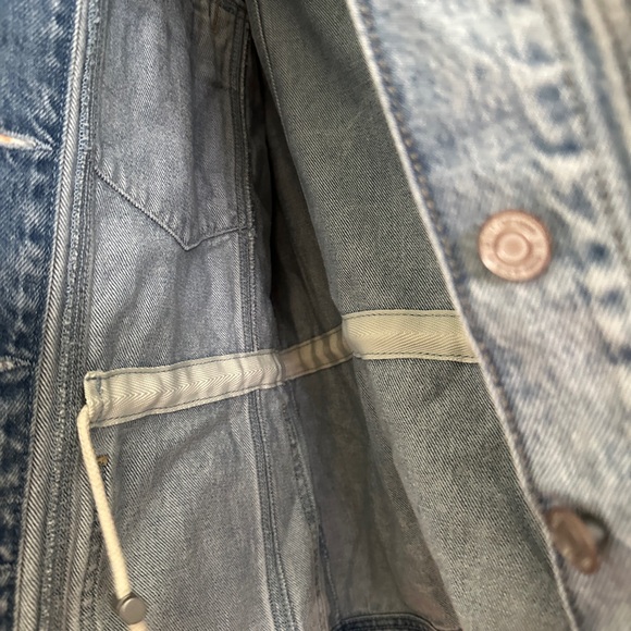Gap Cinched Oversized Denim Jacket - Picture 6 of 10